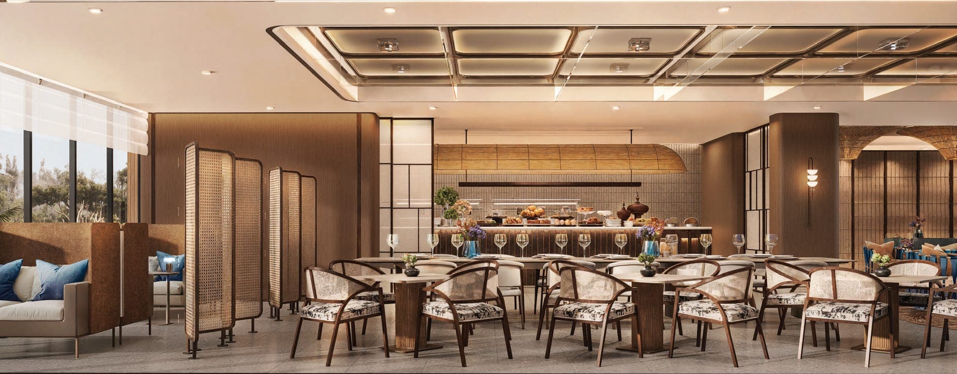 Restaurant dining room