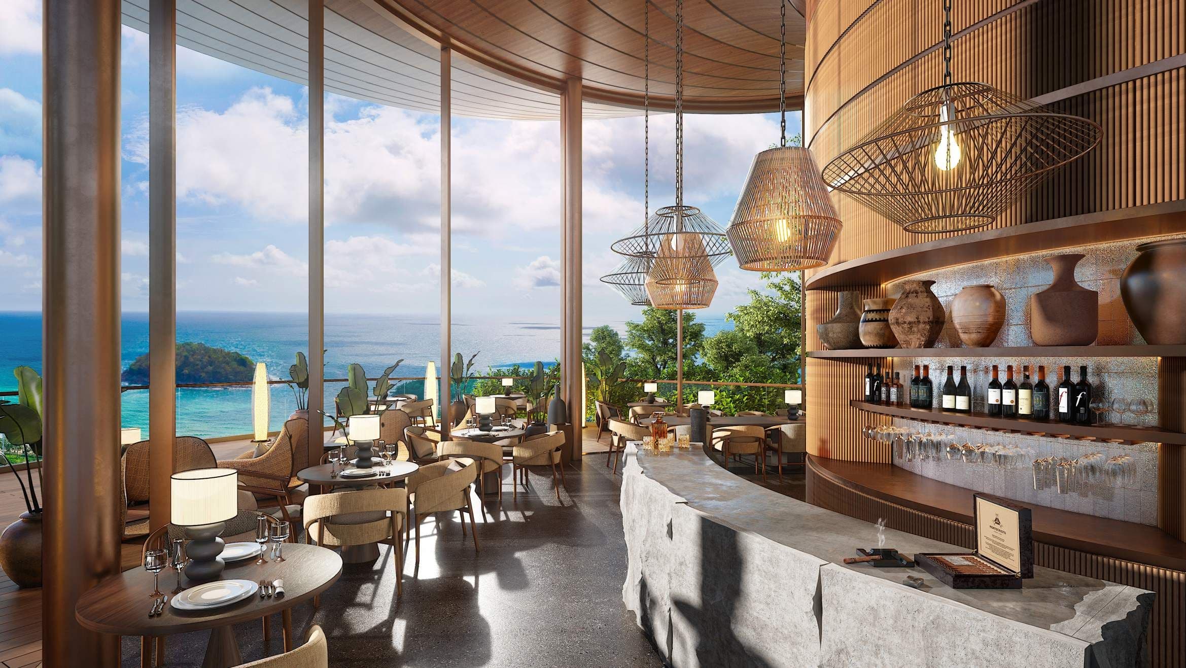 Clubhouse dining room