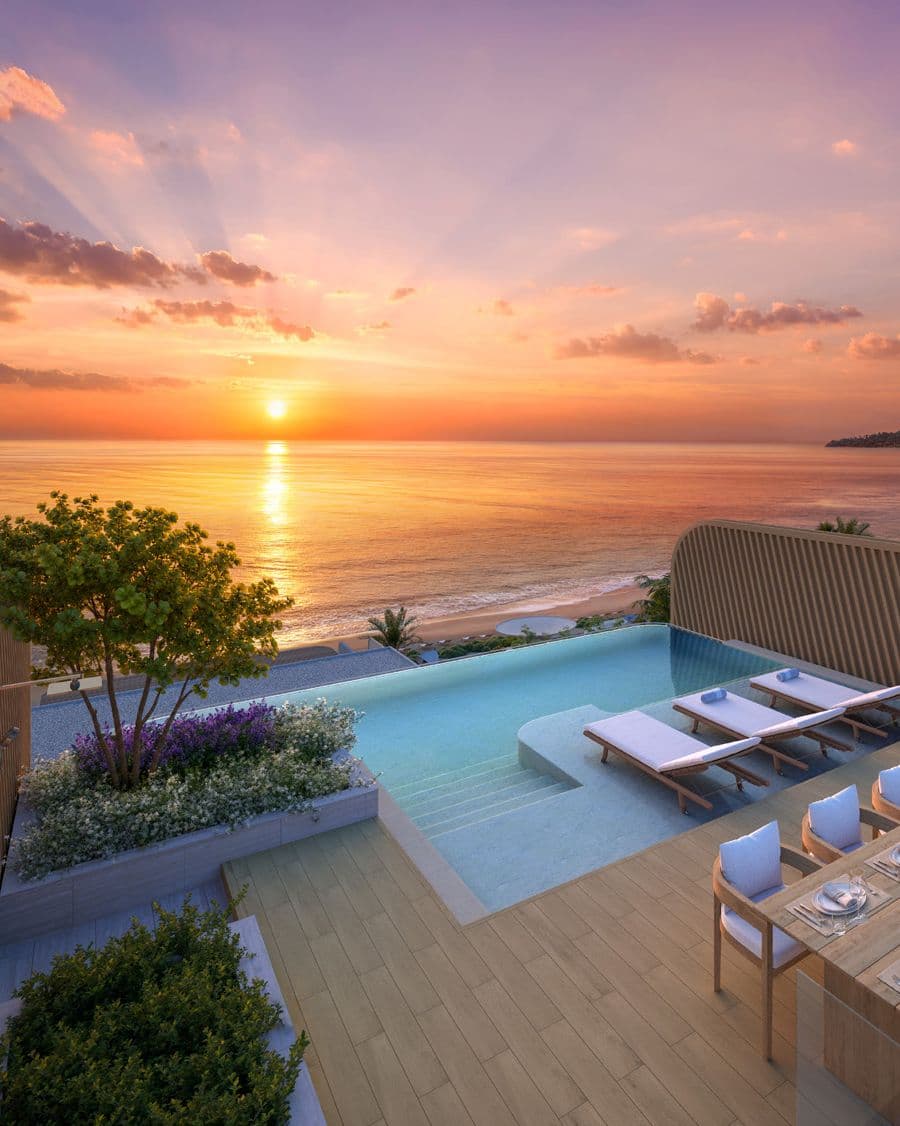Rooftop infinity pool