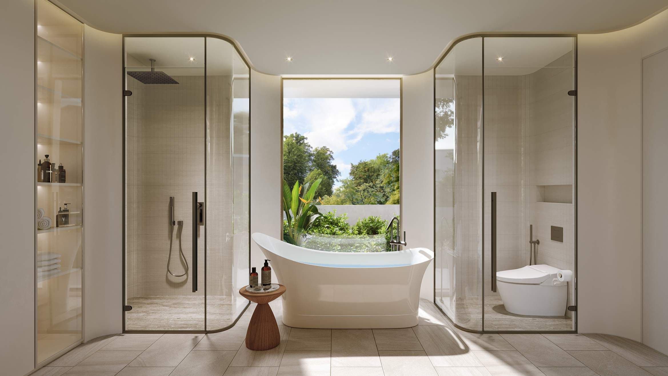 Master bathroom