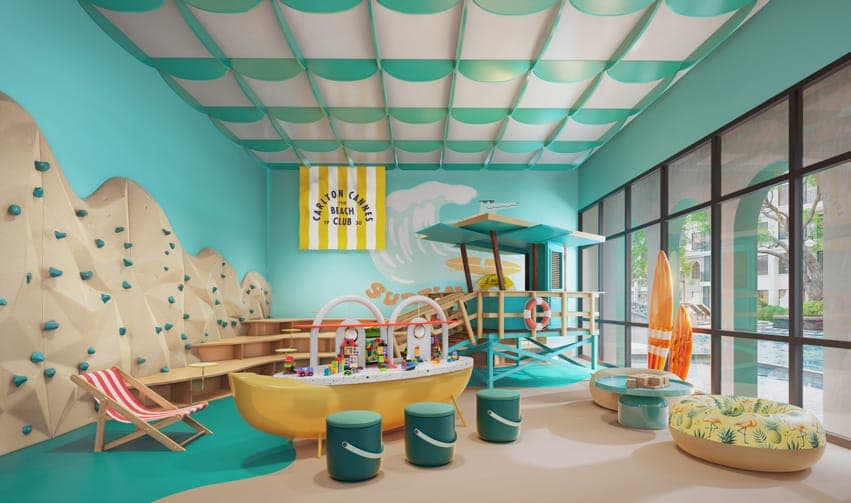 Surf Lab play and learn room