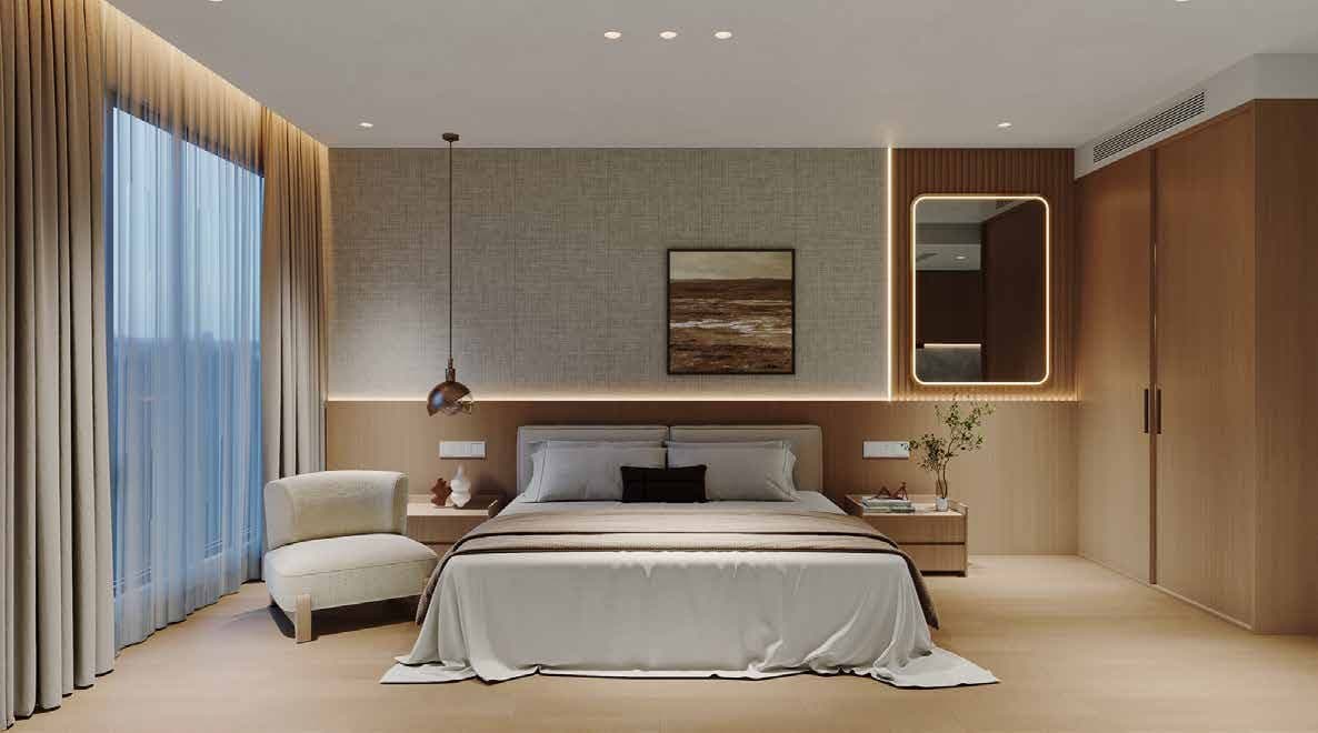 One-bedroom bedroom