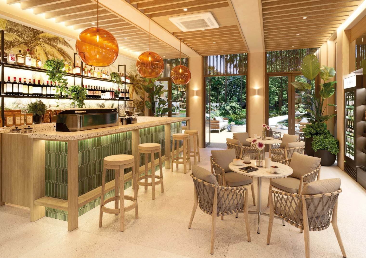Pavilion café