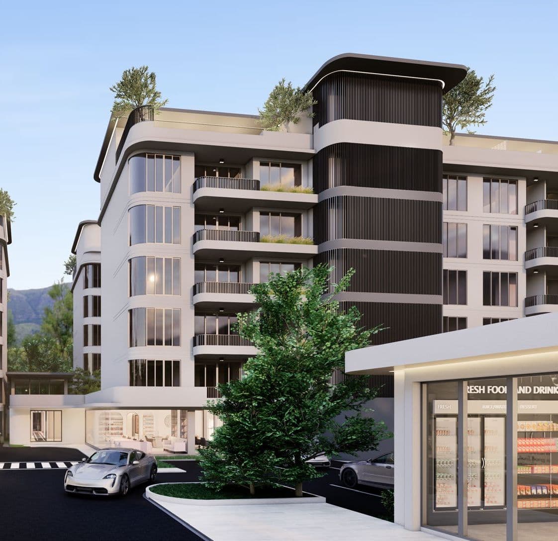 The Element by Anocha residential building at the entrance