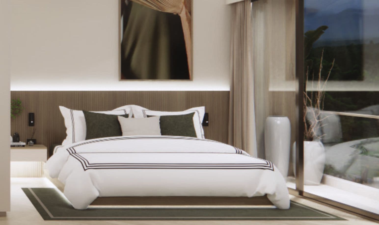 One-bedroom bedroom