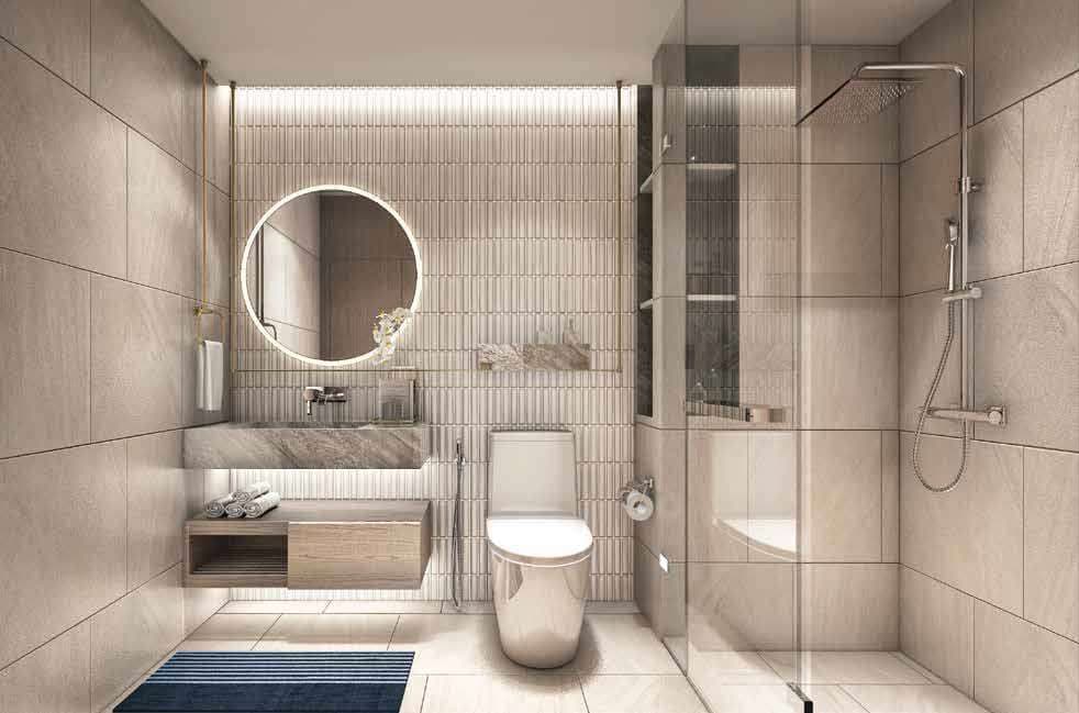 Studio bathroom