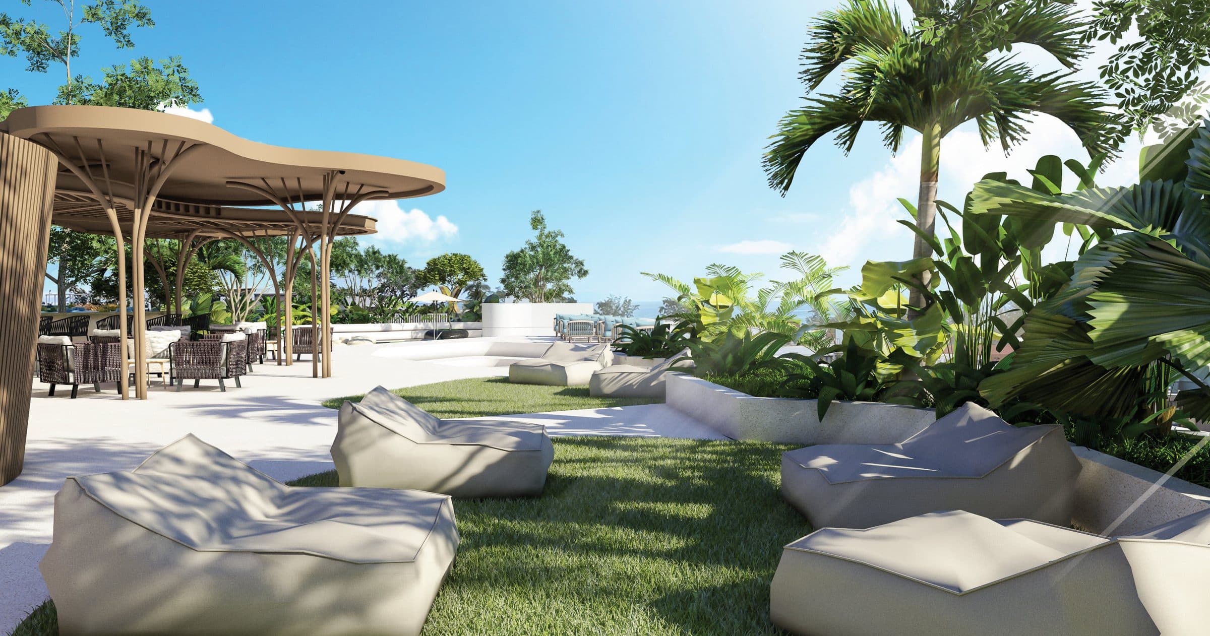 Rooftop garden