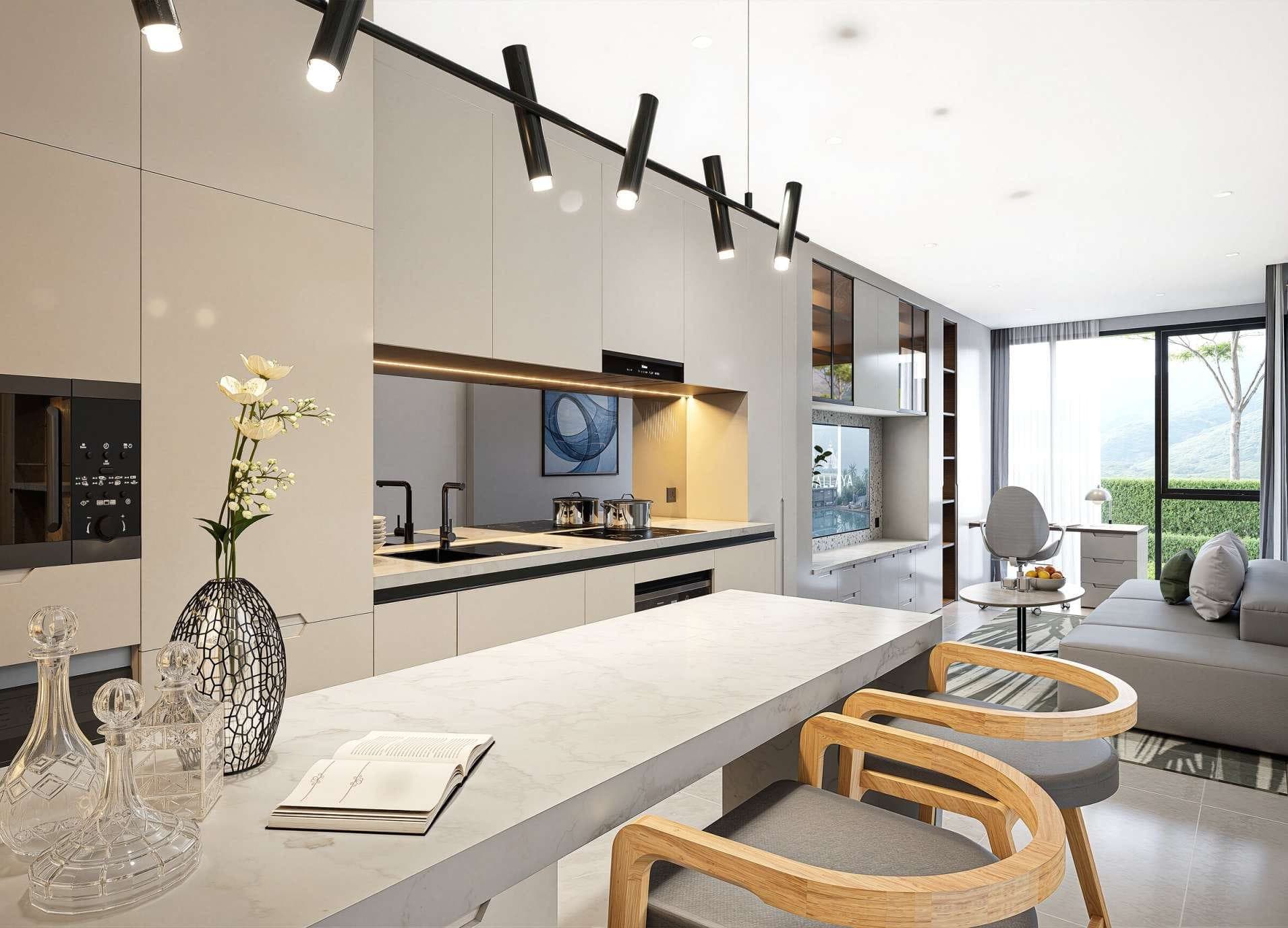 One-bedroom kitchen