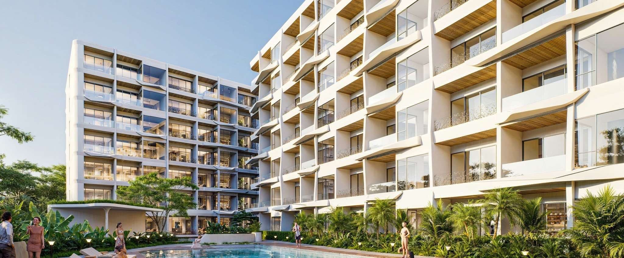Wallaya Residence Nai Harn buildings and pool